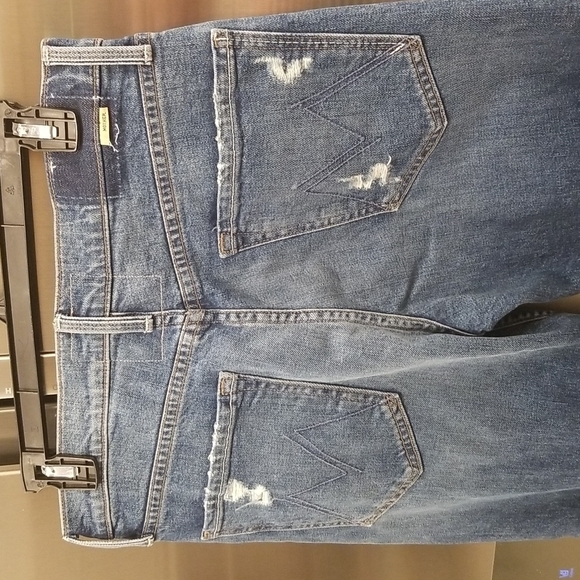 💕MOTHER SUPERIOR💕 Tomcat Jeans Playing With Scissors Cropped Straight Leg 30 - Picture 13 of 16